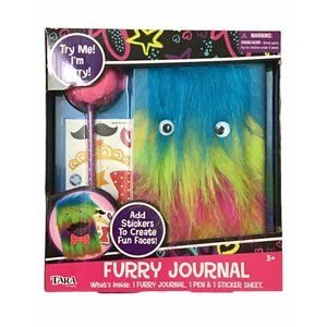 Tara Toys Furry Journal w 1 pen & 1 Sticker Sheet